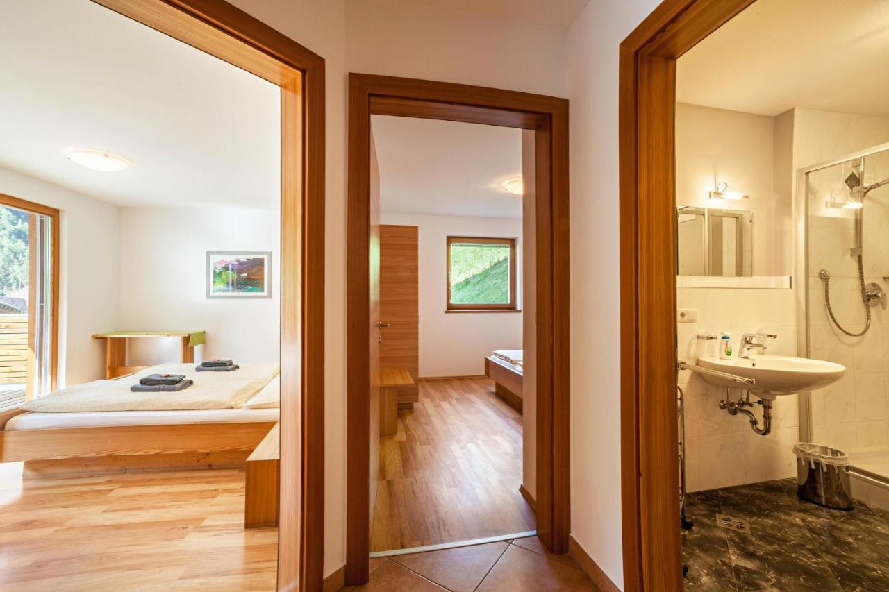 Pritscheshof Ferienwohnung Terrasse 말레스베노스타 외부 사진