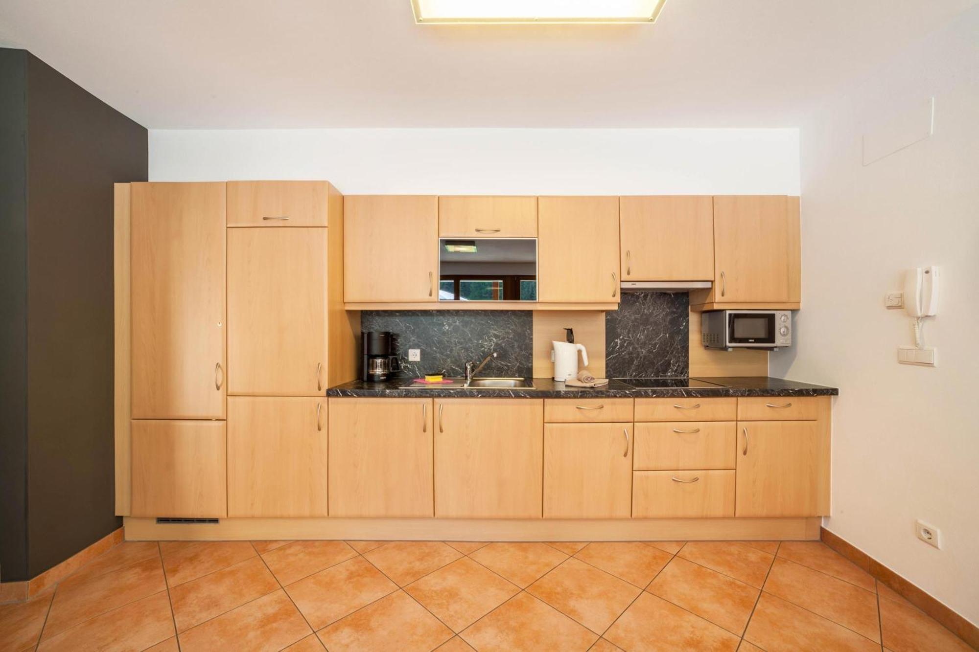 Pritscheshof Ferienwohnung Terrasse 말레스베노스타 외부 사진